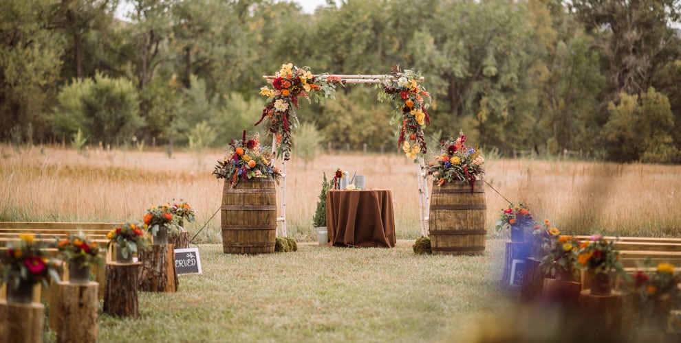 Photos Of Wedding Décor Created By Paul Wood Florist